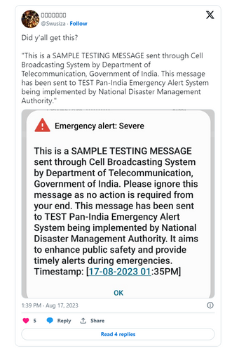 Emergency Alert Server