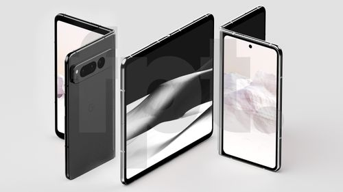 Google Pixel Fold open