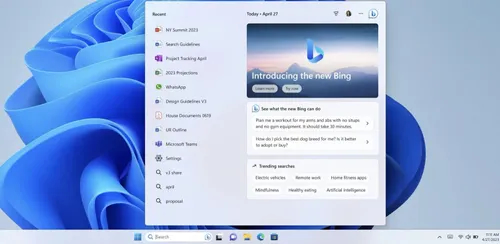 Windows 11 bing ai