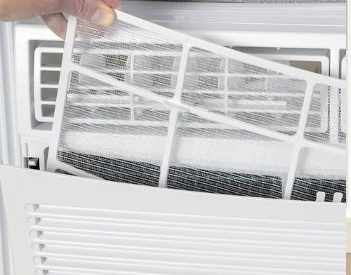 clean window ac