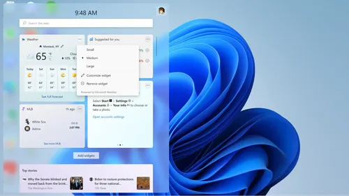 windows 11 widgets