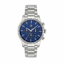 BMW Men Blue Chronograph Watch 8001