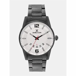 Daniel Klein Premium Men Silver-Toned Analogue Watch DK12018