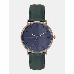 Mast & Harbour Unisex Navy Blue Analogue Watch MFB-PN-SNT-G26