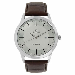 Titan 1584SL03 Leather Analog Men's Watch