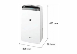 Sharp Air Purifier & Dehumidifier DW J20FM W