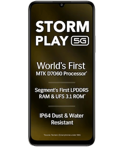 Lava Storm Play 5G