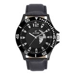 Dezine DZ-GR2011-BLK Day and date Watch - For Men