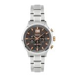 Seiko Men Charcoal Grey Chronograph Dial Watch SPC151P1