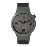 Swatch Unisex Olive Green Swiss Made Analogue Watch SO27M100
