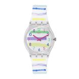Swatch Unisex Multicoloured Swiss Made Analogue Watch GE254