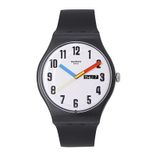 Swatch Unisex White Analogue Watch SUOB728