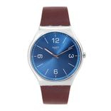 Swatch Unisex Blue Analogue Watch SS07S101