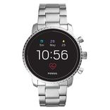 Fossil Q Explorist HR Silver Smart Watch FTW4011