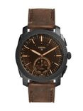 Fossil Unisex Black & Brown Hybrid Smart Watch FTW1163