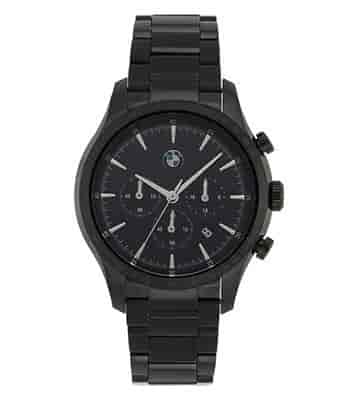 BMW Men Black Chronograph Watch 8003