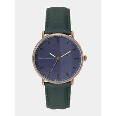 Mast & Harbour Unisex Navy Blue Analogue Watch MFB-PN-SNT-G26