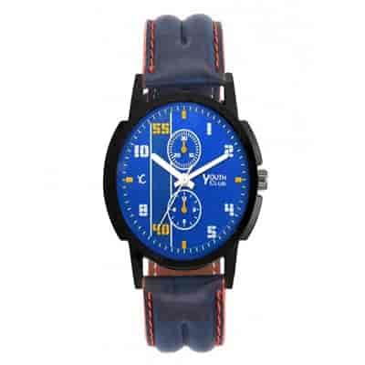 Pattern BU-412 Blue Chrono