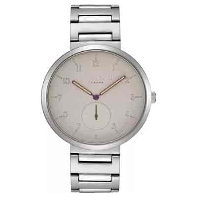 Ted Baker Men Off-White Analogue Watch TE50011010