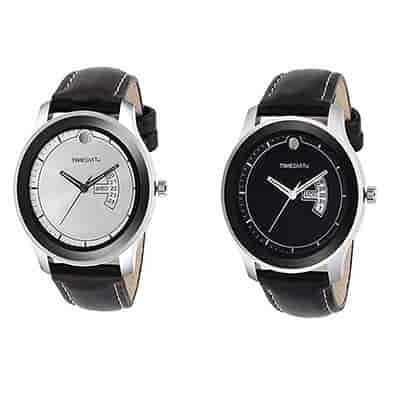 Timesmith Men Set of 2 Analogue Watches