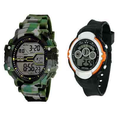 Grandson Stylist combo of 2 digital watches