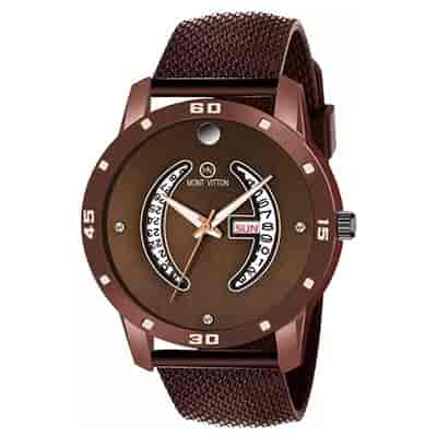 Montvitton Men Brown Analogue Watch MV11048