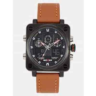 Boxer Men Black Analogue and Digital Watch BXLBR025