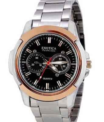 Exotica PEL-EFG-05-TT Silver Stainless Steel Analog Watch