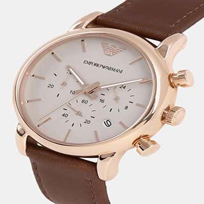 Men Grey Analogue Watch AR2074_OR