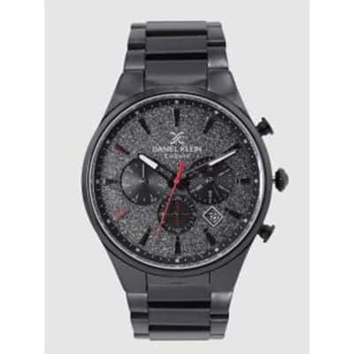 Exclusive Men Gunmetal-Toned Analogue Watch DK12173-6