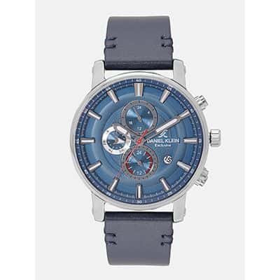 Exclusive Men Blue Analogue Watch DK12103-2