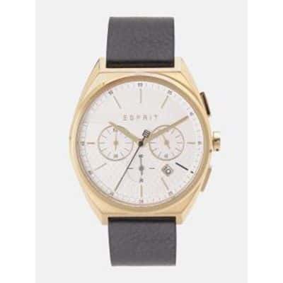 ESPRIT Men Off-White Chronograph Watch ES1G062L0025