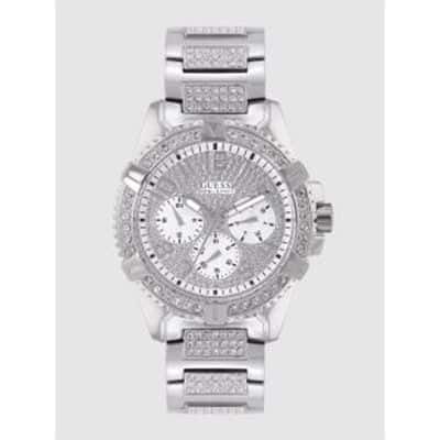 Men Silver-Toned Analogue Watch W0799G1
