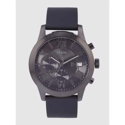 Men Black Chronograph Watch W1055G1