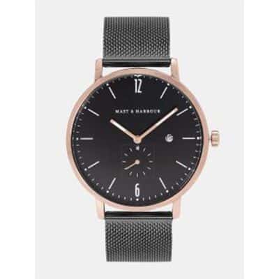 Men Black Analogue Watch MFB-PN-WTH-6266G