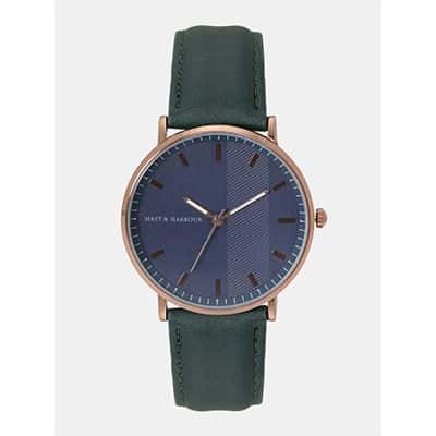 Unisex Navy Blue Analogue Watch MFB-PN-SNT-G26