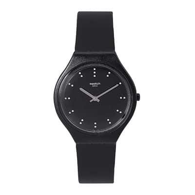 Unisex Black Analogue Watch SVOB106