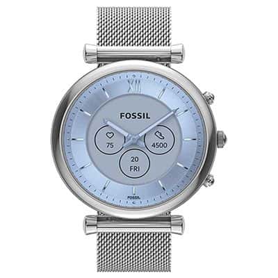 Carlie Gen 6 Hybrid Smartwatch Stainless Steel Mesh