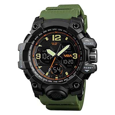 Military Resin Analog-Digital Men's Watch