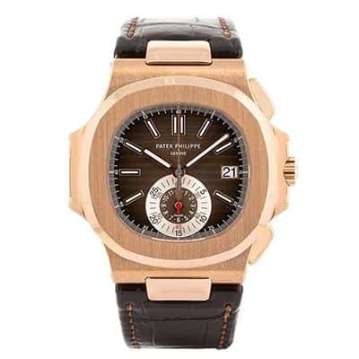 5980R  Nautilus Chronograph In Oro Rosa 18KT