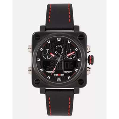 Men Black Analogue and Digital Watch BXLBK017