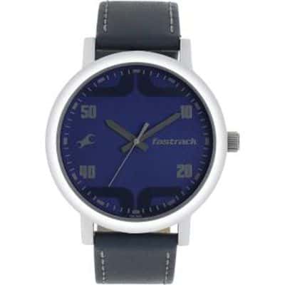 38052SL06 Bold Fonts Analog Watch - For Men
