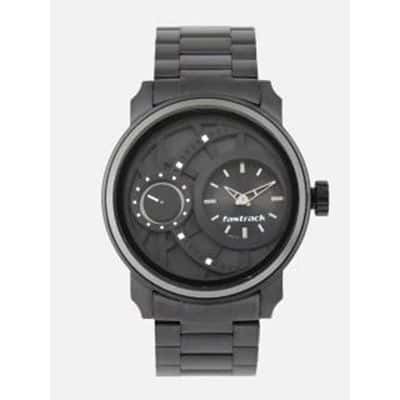 Men Black Analogue Watch NK3147KM01_OR2