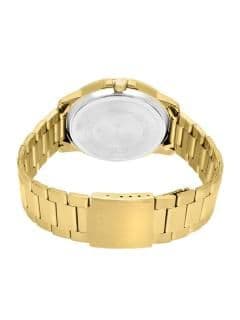 Enticer Men Gold Dial Analog Watch MTP-VD01G-9EVUDF - A1368