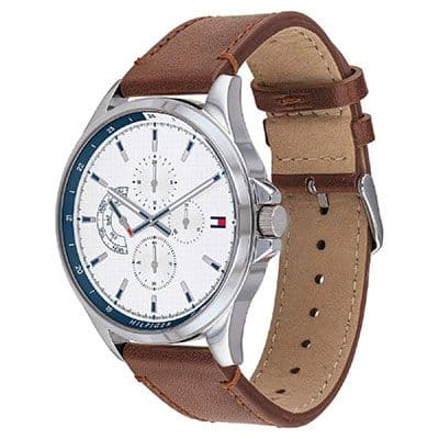 Men White Multifunction Analogue Watch TH1791614