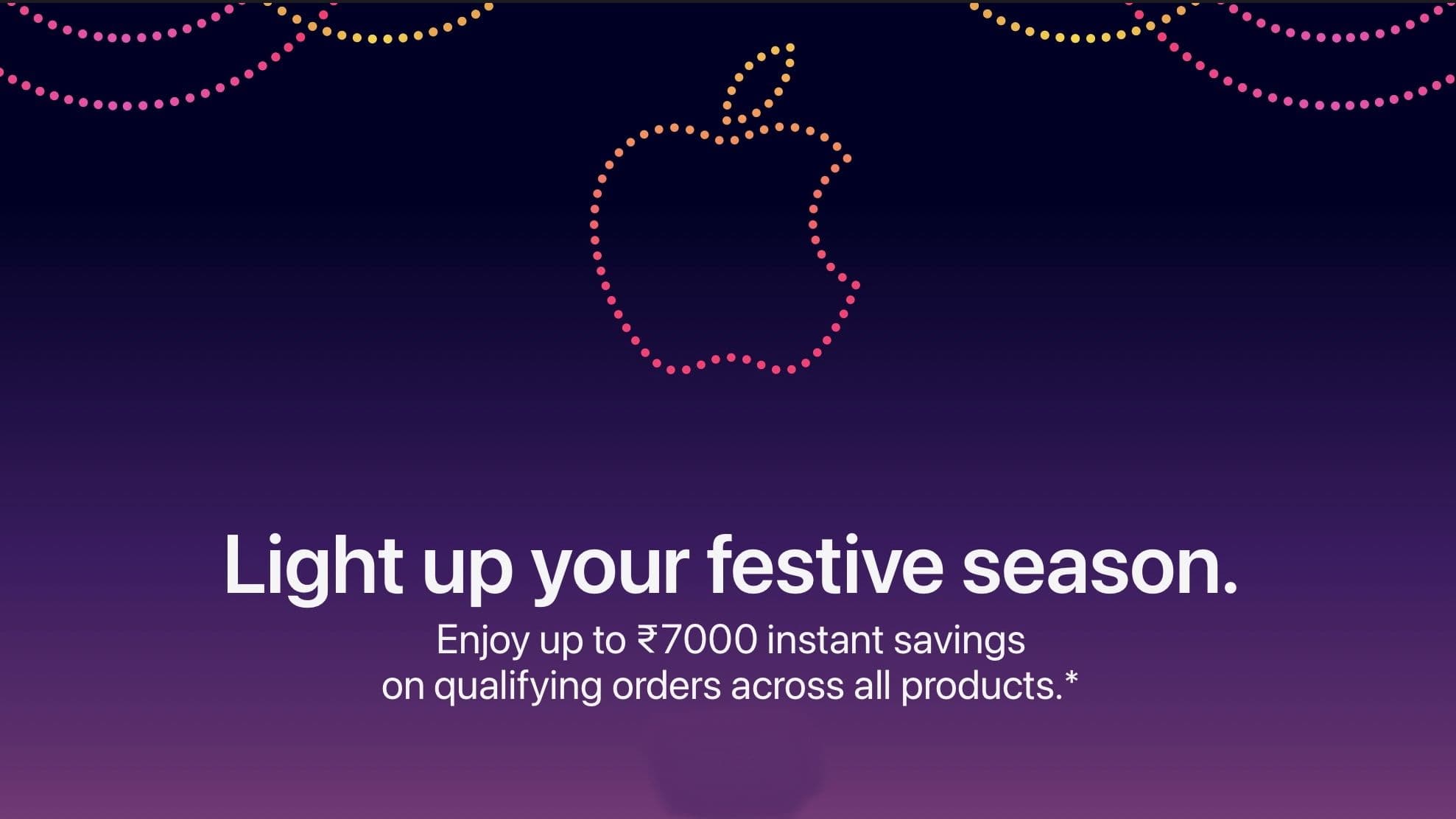 Treat yourself an Apple product this Navratri
