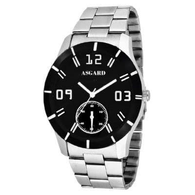 Silver Chain Couple Watch
