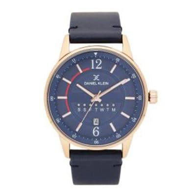 Premium Men Navy Blue Analogue Watch DK11650-5