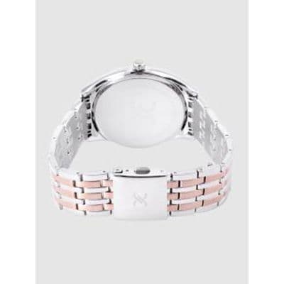 Premium Men Silver-Toned Analogue Watch DK12219-4