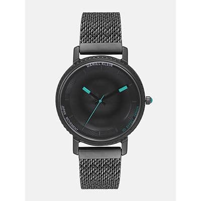 Men Black Analogue Watch DK12124-3